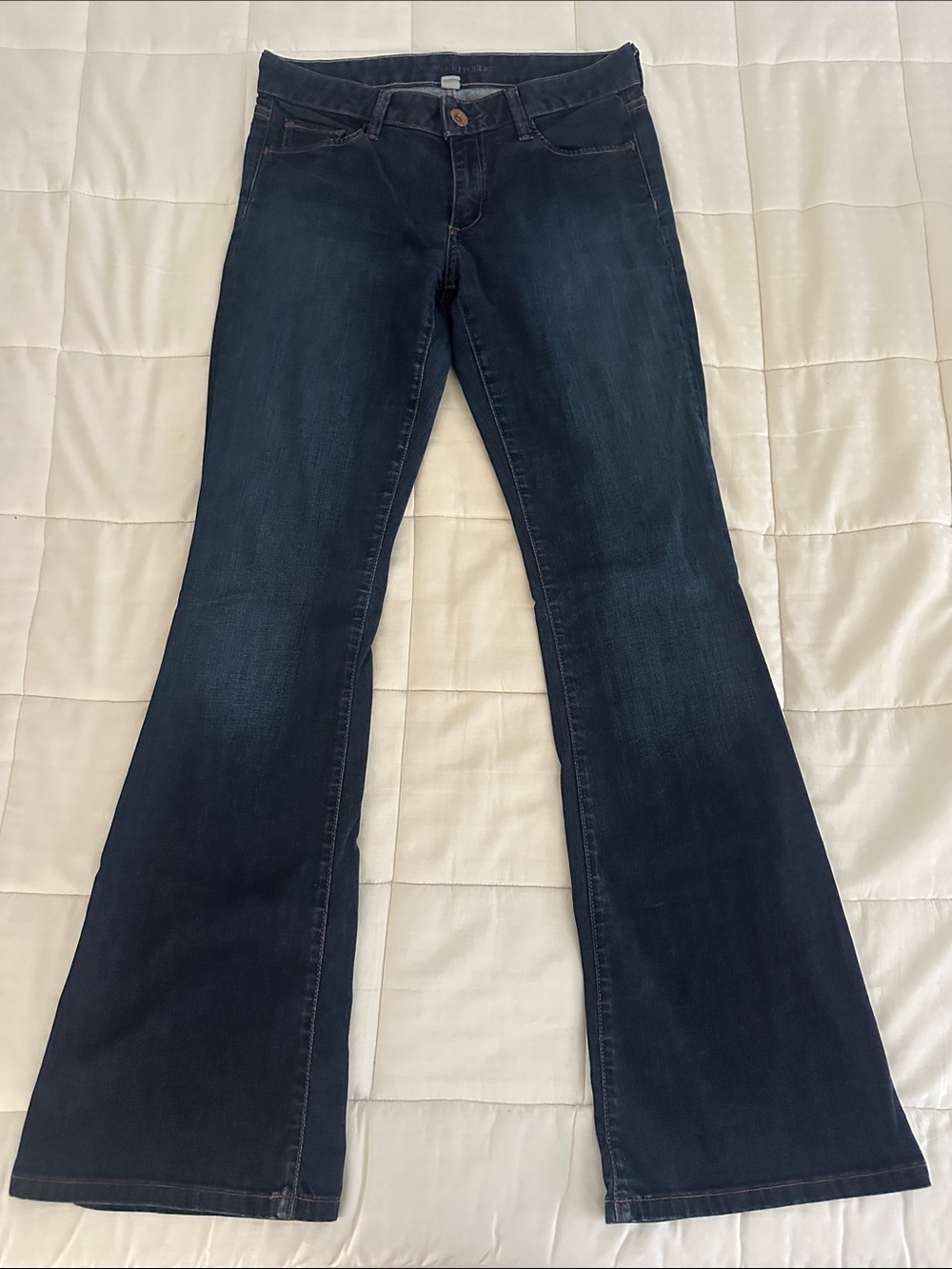 Banana Republic Blue Flare Jeans
